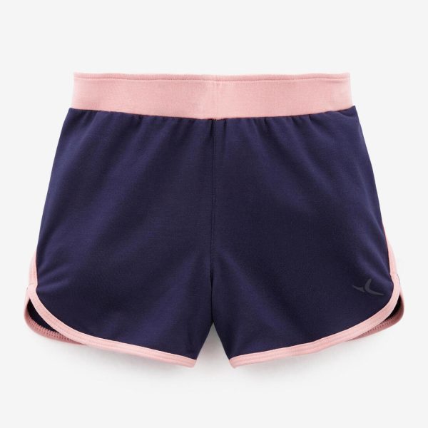 Kids  Breathable Adjustable Shorts 500 - Navy Blue For Discount