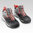 Kid s Lace-Up Hiking Boots - Size 3-5 - Waterproof - Grey Online Sale