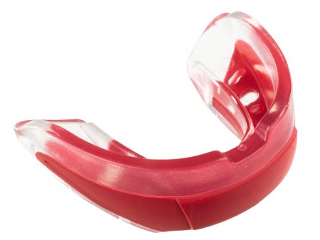 Rugby Mouthguard R500 Size L (Players Over 1.7 m) - Red For Discount