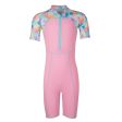 Girl s Swim Shorty all Pink Dots Hot on Sale