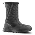 Men s Hiking Boots Zip Warm Waterproof - SH100 Online Sale