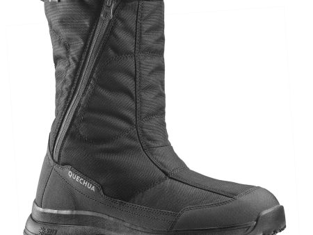 Men s Hiking Boots Zip Warm Waterproof - SH100 Online Sale