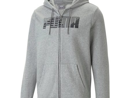 Puma Mass Merchants FZ Men s Hoodie FL - Grey Supply