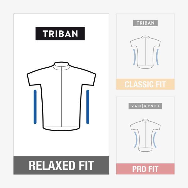 Men s Road Cycling Short-Sleeved Jersey Essential Online now