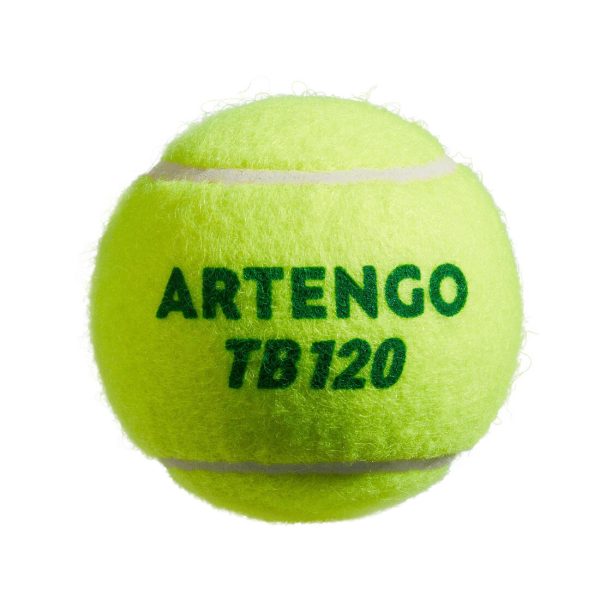 TB120 Tennis Ball x 3 - Green Fashion