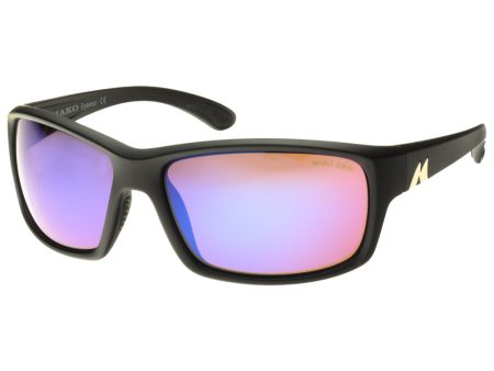 Mako 9604 Edge Matte Black HD Sunglasses Fashion