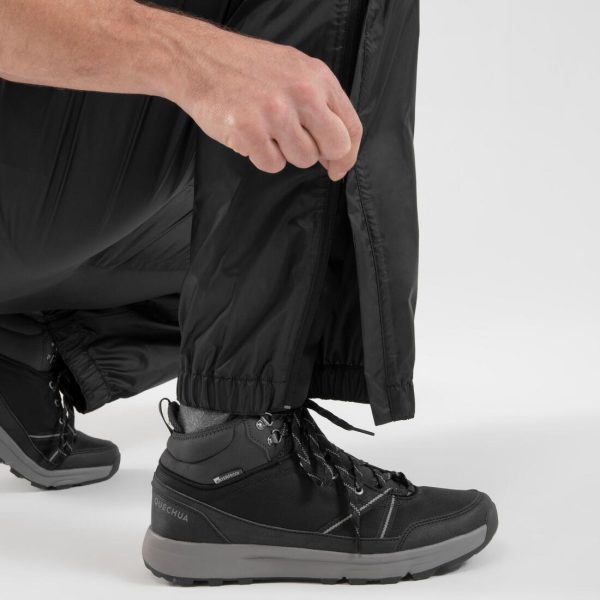 Men s Hiking Overtrousers Waterproof - NH500 Hot on Sale