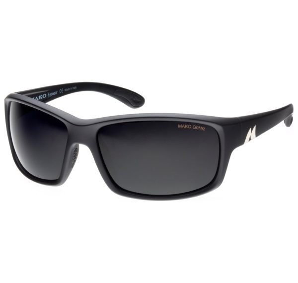 Mako 9604 Edge Matte Black HD Sunglasses Fashion