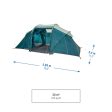 Family Camping Tent 4 Person - Arpenaz 4.2 For Sale