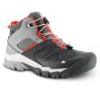 Kid s Lace-Up Hiking Boots - Size 3-5 - Waterproof - Grey Online Sale