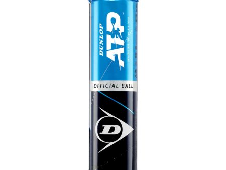 DUNLOP ATP Tennis Ball 4-pack For Cheap