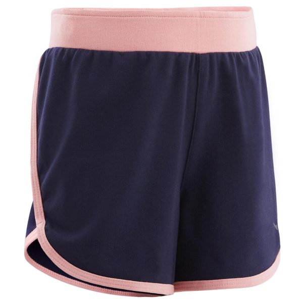 Kids  Breathable Adjustable Shorts 500 - Navy Blue For Discount