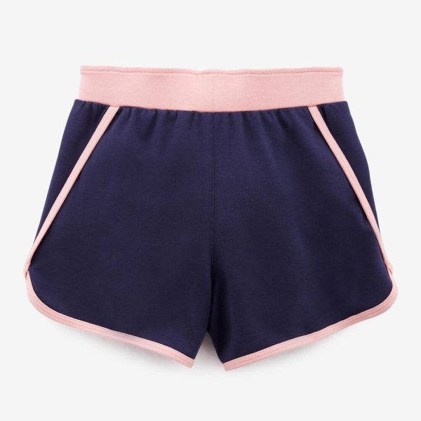 Kids  Breathable Adjustable Shorts 500 - Navy Blue For Discount