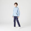 Domyos Kid s Warm Brushed Jersey Jogging Bottoms - Navy Online