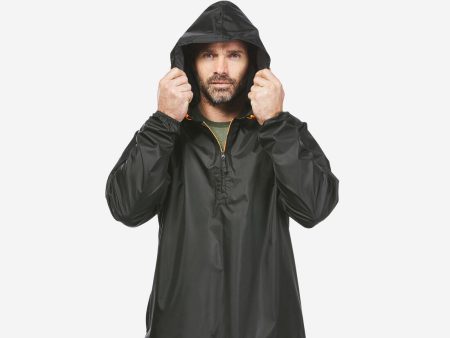 Men s Hiking Jacket Waterproof Half-zip - NH100 For Discount