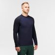 Men’s Long-sleeved T-shirt - Tropic 900 Blue For Cheap