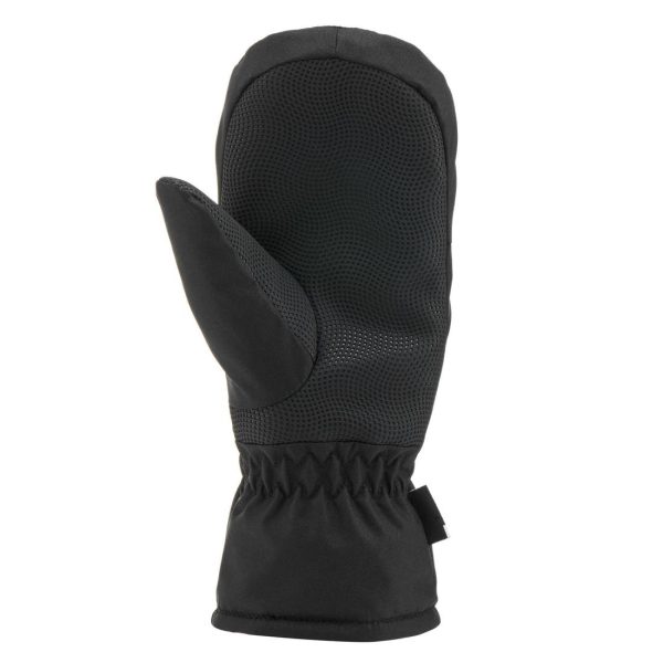 Wedze 100 Kids Ski Mittens - Black Online