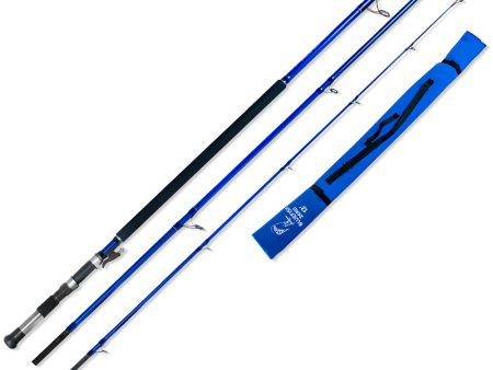 Assassin Bluefish Zero 12  PE 2-3 3pce Spin Surf Rod Supply