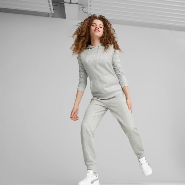 Puma Mass Merchants Style Women s Sweatpants FL - Grey For Cheap